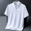 Áo Polo Nam Tay Ngắn Bigsize Thun Lụa Băng PL01 23 Màu Trắng