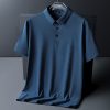 Áo Polo Nam Tay Ngắn Bigsize Thun Lụa Băng PL01 20 Màu Xanh Lam