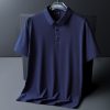 Áo Polo Nam Tay Ngắn Bigsize Thun Lụa Băng PL01 19 Màu Xanh Navy