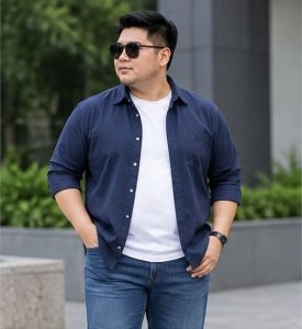 Ao Xanh Big Size